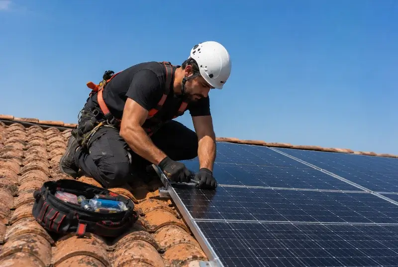 Maintenance et monitoring de panneaux solaires à Daglan
